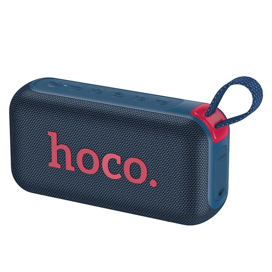 Prenosný Bluetooth reproduktor HOCO HC32, 2 x 10W, TWS, RGB, Námornícka modrá