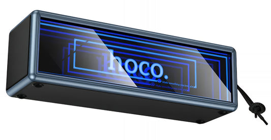Prenosný Bluetooth reproduktor HOCO HC40, 2 x 10W, TWS, RGB, čierny