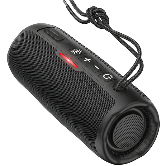 Prenosný Bluetooth reproduktor HOCO HC16, 2 x 5W, TWS, čierny