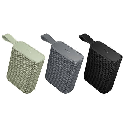 Prenosný Bluetooth reproduktor HOCO HC34, 5W, TWS, Vodotesný, Zelený