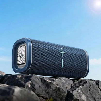 Prenosný Bluetooth reproduktor HOCO HC51, 30W, TWS, RGB, modrý