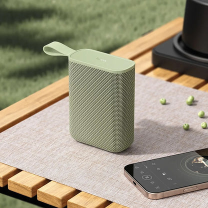 Prenosný Bluetooth reproduktor HOCO HC34, 5W, TWS, Vodotesný, Zelený