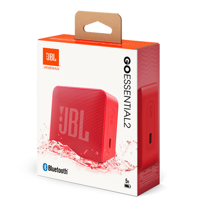 Prenosný Bluetooth reproduktor JBL Go Essential 2, 3.1W, Pro Sound, Vodotesný, Ružový JBLGOES2REDCN