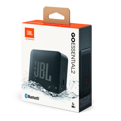 Prenosný Bluetooth reproduktor JBL Go Essential 2, 3.1W, Pro Sound, Vodotesný, Čierny JBLGOES2BLKCN