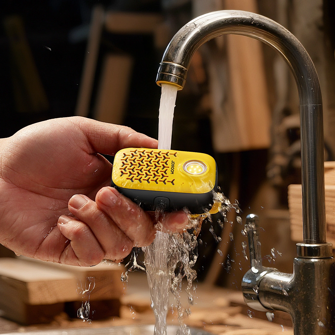 Prenosný Bluetooth reproduktor Joyroom Maya JR-MS03, 5W, Vodotesný, Žltý