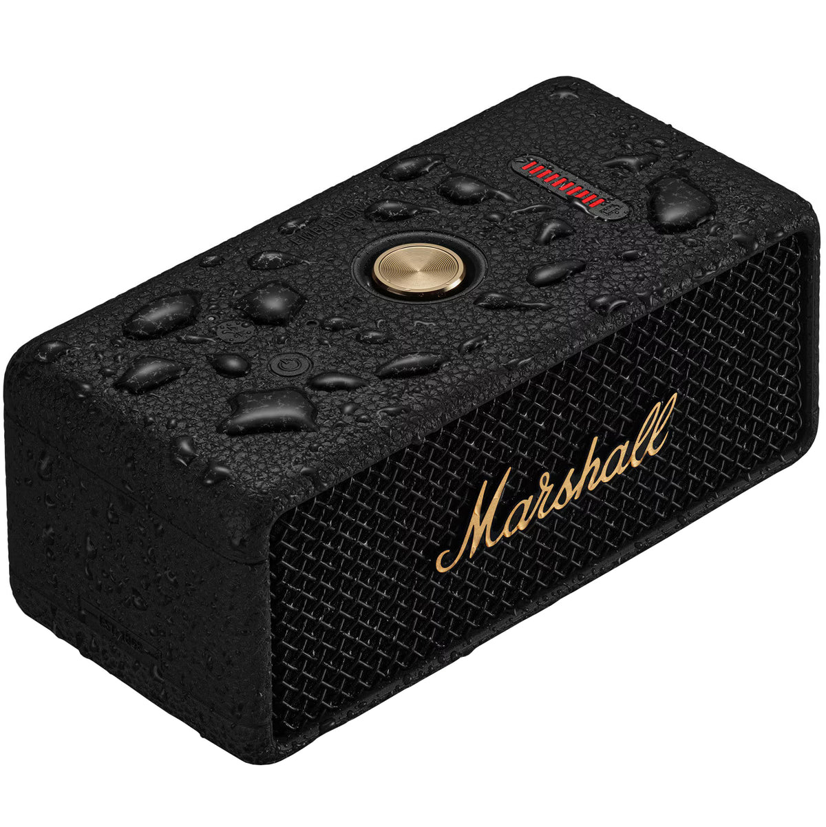 Prenosný Bluetooth reproduktor Marshall Emberton II, 20W, vodotesný, čierno-zlatý