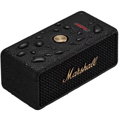 Prenosný Bluetooth reproduktor Marshall Emberton II, 20W, vodotesný, čierno-zlatý