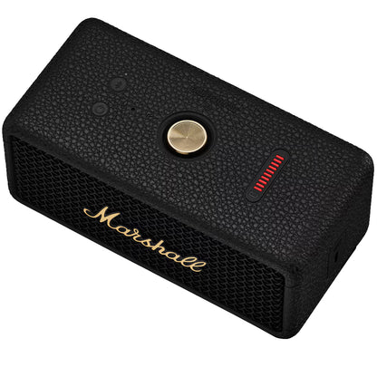 Prenosný Bluetooth reproduktor Marshall Emberton II, 20W, vodotesný, čierno-zlatý