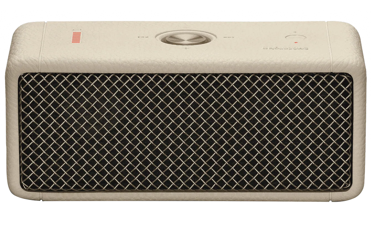 Marshall Emberton II Portable Bluetooth Speaker, 20W, Waterproof, Cream
