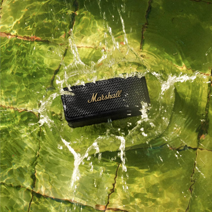 Prenosný Bluetooth reproduktor Marshall Emberton II, 20W, vodotesný, čierno-zlatý