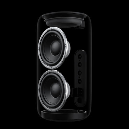 Prenosný Bluetooth reproduktor McDodo BS-1410, 2 x 5W, RGB, Vodotesný, Čierny