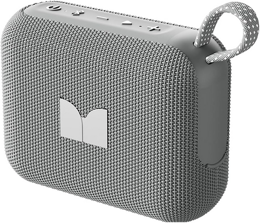 Prenosný Bluetooth reproduktor Monster Cube 1, 12W, TWS, vodotesný, sivý