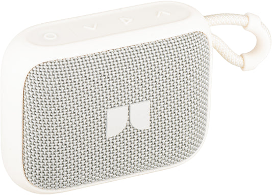 Prenosný Bluetooth reproduktor Monster S520, 5W, TWS, RGB, vodotesný, svetlo krémový