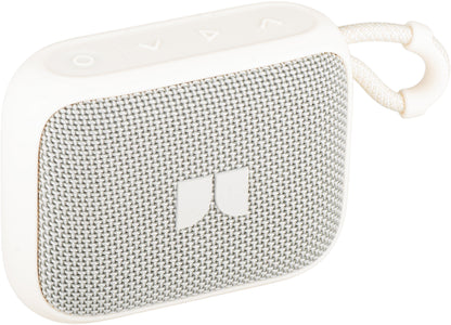 Prenosný Bluetooth reproduktor Monster S520, 5W, TWS, RGB, vodotesný, svetlo krémový