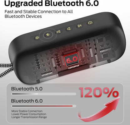 Prenosný Bluetooth reproduktor Monster S150 Plus, 40W, TWS, RGB, vodotesný, čierny