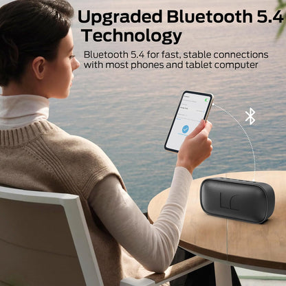 Prenosný Bluetooth reproduktor Monster S150, 14W, TWS, RGB, vodotesný, čierny