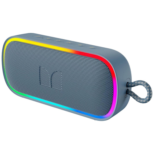 Prenosný Bluetooth reproduktor Monster S150 Plus, 40W, TWS, RGB, vodotesný, modrý
