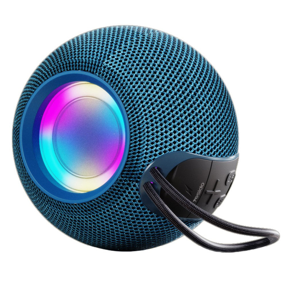 Prenosný Bluetooth reproduktor Yesido YSW13, 5W, RGB, Modrý