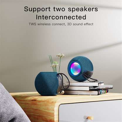 Prenosný Bluetooth reproduktor Yesido YSW13, 5W, RGB, Modrý