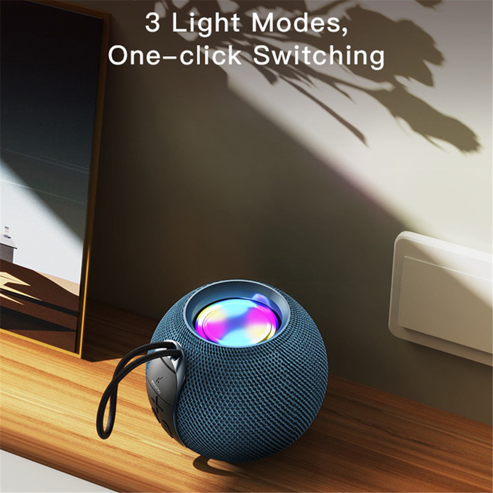 Prenosný Bluetooth reproduktor Yesido YSW13, 5W, RGB, Modrý
