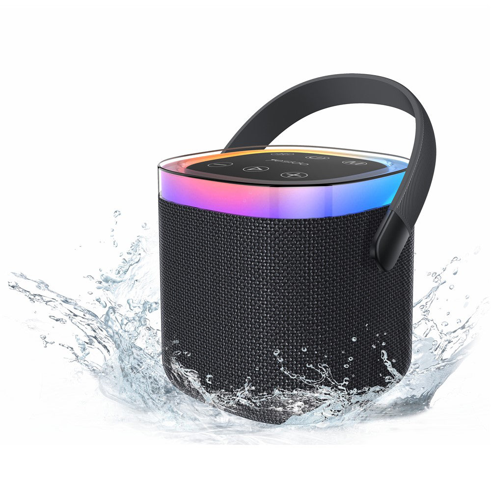 Prenosný Bluetooth reproduktor Yesido YSW25, 5W, RGB, čierny