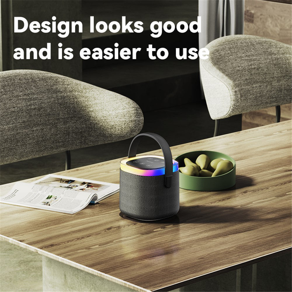 Prenosný Bluetooth reproduktor Yesido YSW25, 5W, RGB, čierny