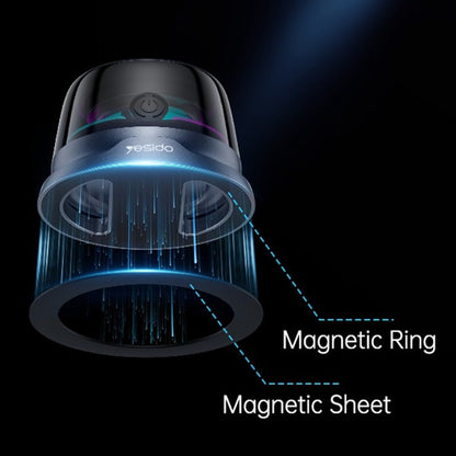 Prenosný Bluetooth reproduktor Yesido YSW32, 3W, RGB, čierny