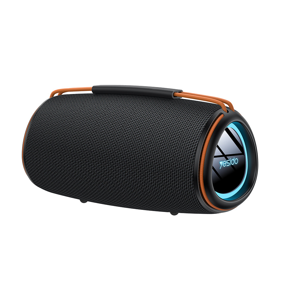 Prenosný Bluetooth reproduktor Yesido YSW38, 30W, TWS, RGB, čierny
