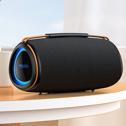 Prenosný Bluetooth reproduktor Yesido YSW38, 30W, TWS, RGB, čierny