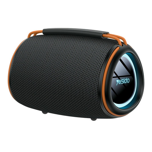 Prenosný Bluetooth reproduktor Yesido YSW39, 20W, TWS, RGB, čierny