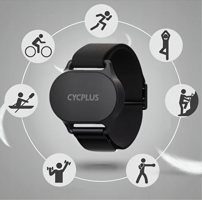 Náramok na monitorovanie srdcového rytmu Cycplus H1, čierny