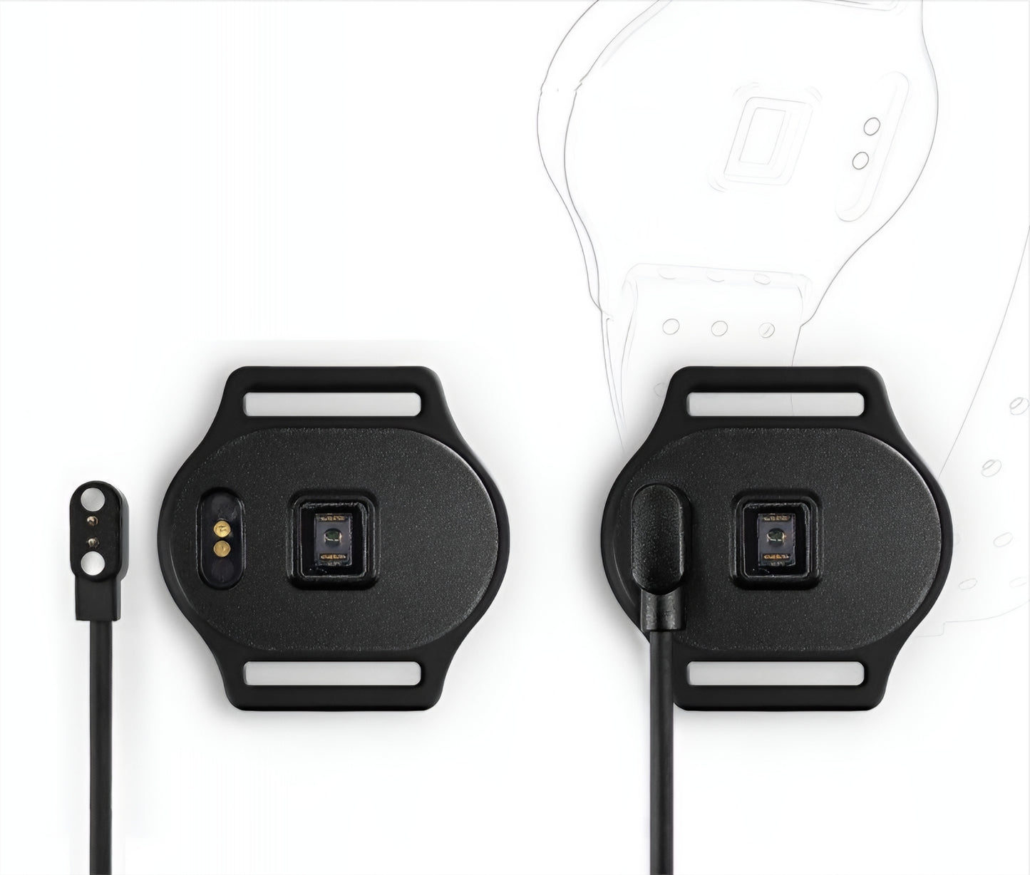 Náramok na monitorovanie srdcového rytmu Cycplus H1, čierny