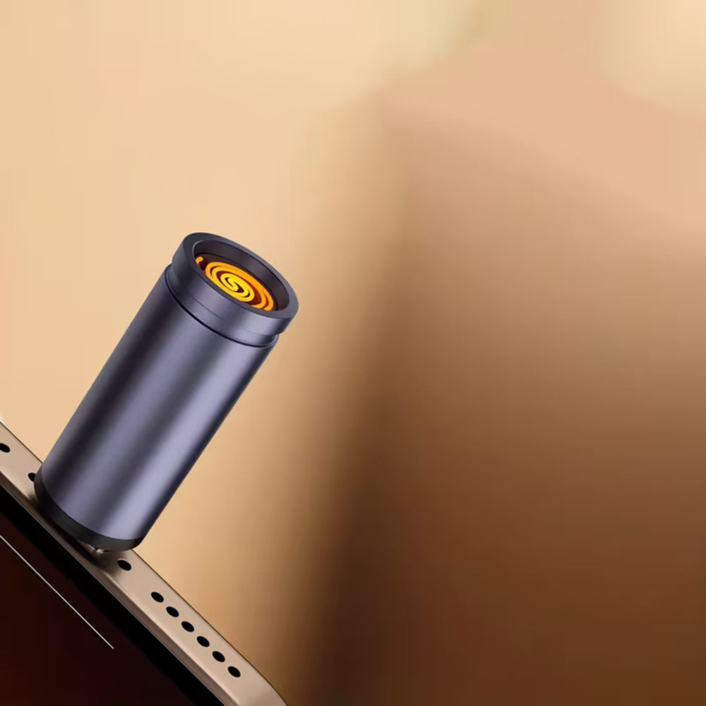 Elektrický zapaľovač Techsuit SmokeX ML1, USB-C, Sivý