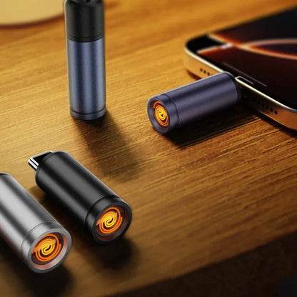 Elektrický zapaľovač Techsuit SmokeX ML1, USB-C, Sivý