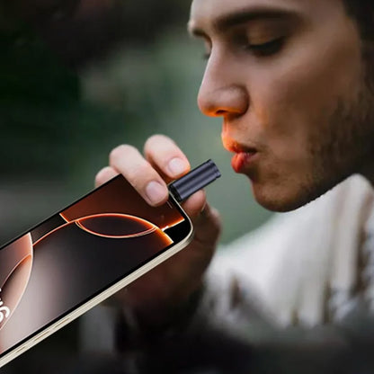 Elektrický zapaľovač Techsuit SmokeX ML1, USB-C, Sivý