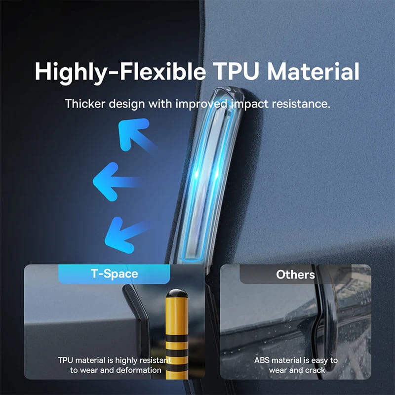 Nárazník Auto Baseus pre Tesla 3 / Y, Sada 6 kusov CASS030203