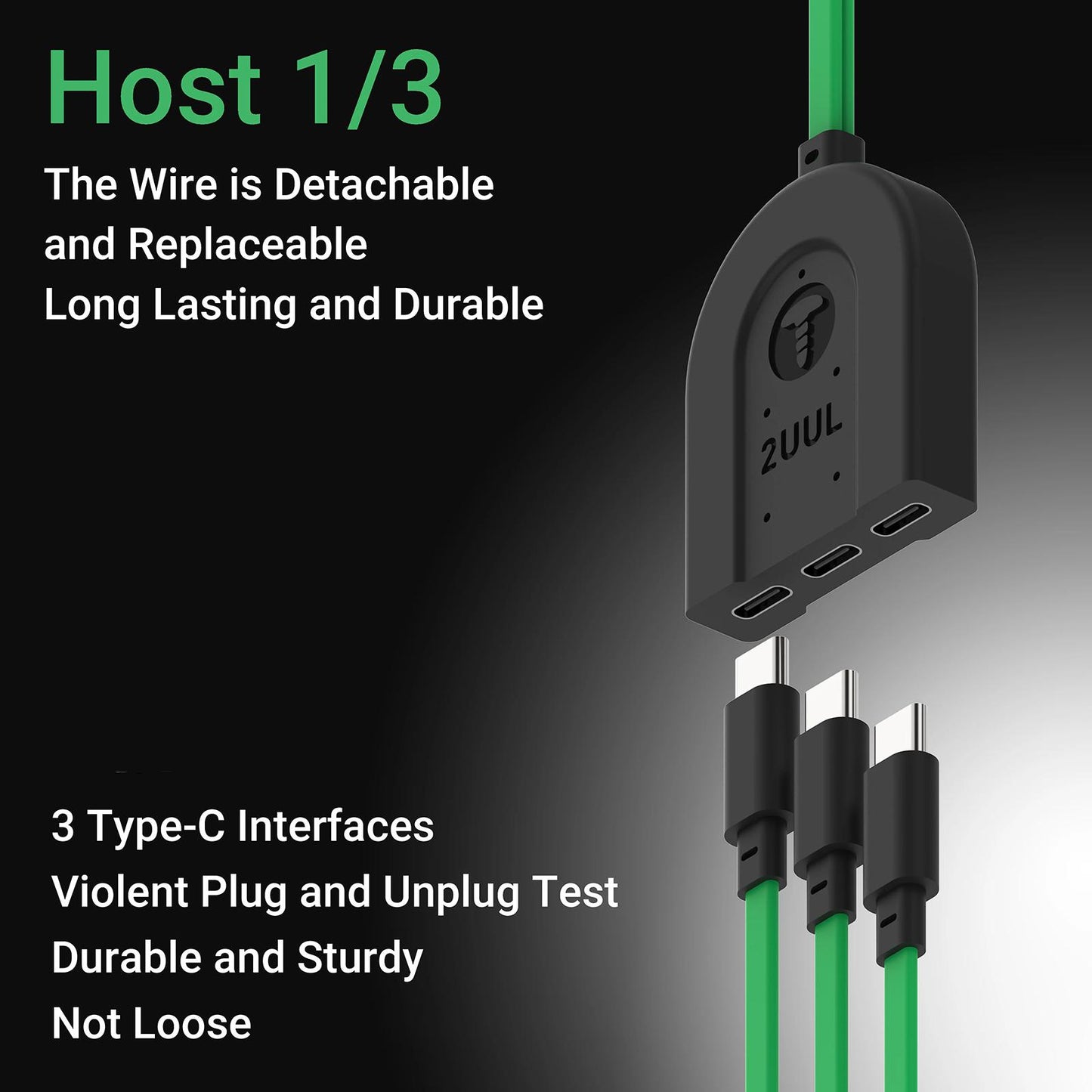 2UUL PW02 Power Cable for Apple iPhone / Android Series