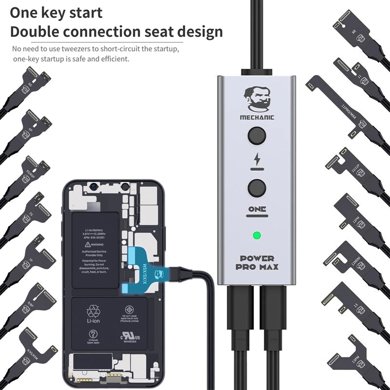 Napájací kábel Mechanic Power Pro Max pre Apple iPhone 6 - 13 Pro Max Series