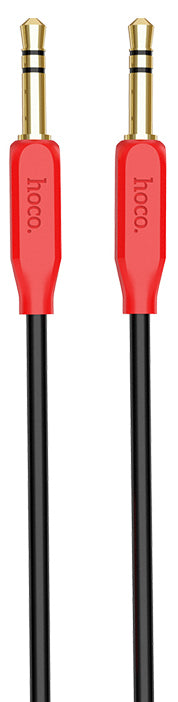 Audio kábel 3,5 mm - 3,5 mm HOCO UPA11, 1 m, čierny