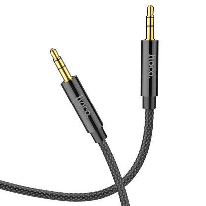 Audio kábel 3.5mm - 3.5mm HOCO UPA19, 2m, čierny
