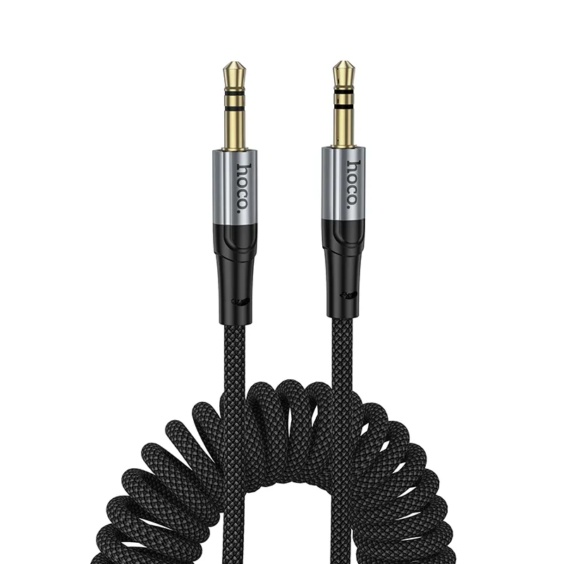 Audio kábel 3.5mm - 3.5mm HOCO UPA33, 1.5m, čierny