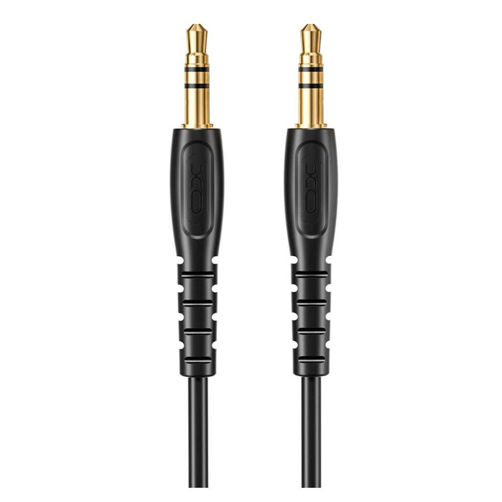 Audio kábel 3.5mm - 3.5mm XO Design NB-R270, 1m, Čierny