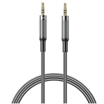 Audio kábel 3.5mm - 3.5mm XO Design NB-R279C, 1m, čierny
