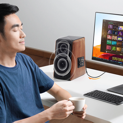 Audio kábel 3.5mm - 2 x RCA UGREEN AV116, 1m, Čierny