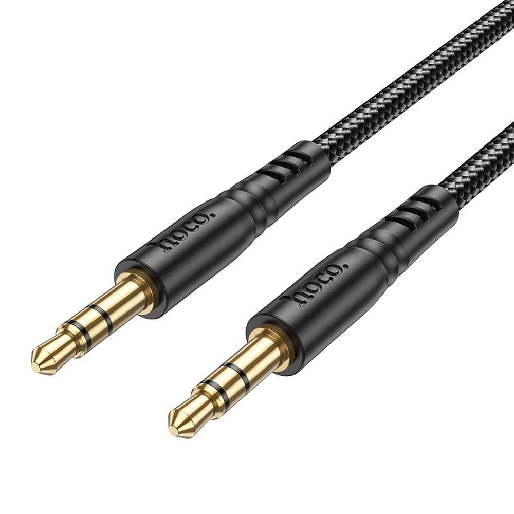 Audio kábel 3.5mm - 3.5mm HOCO UPA24, 1m, čierny