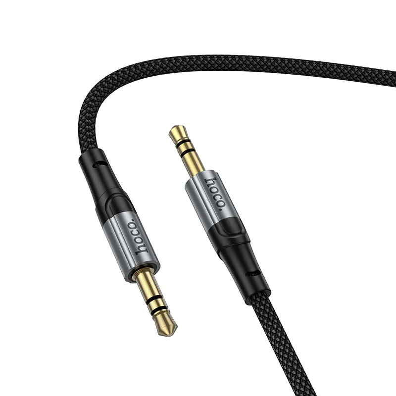 Audio kábel 3.5mm - 3.5mm HOCO UPA33, 1.5m, čierny