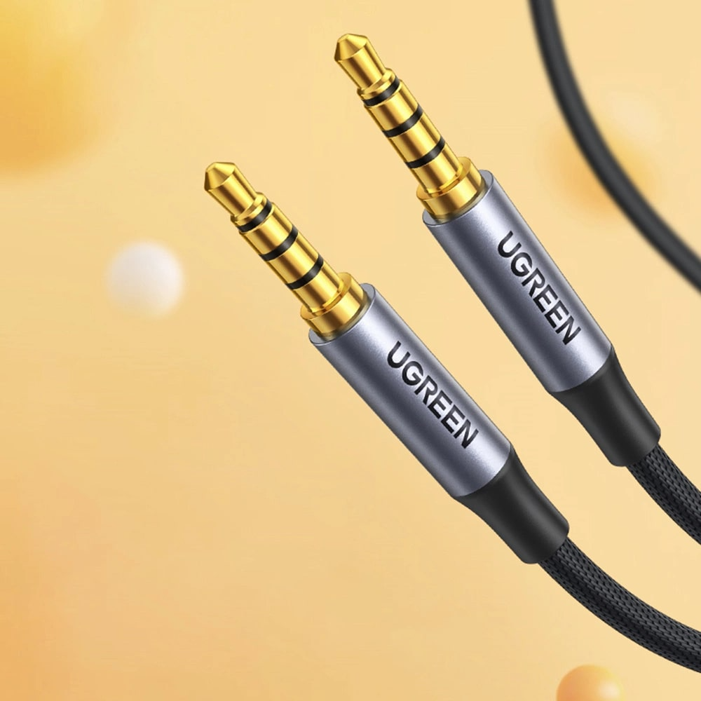 Audio kábel 3.5mm - 3.5mm UGREEN AV183, 3m, čierny