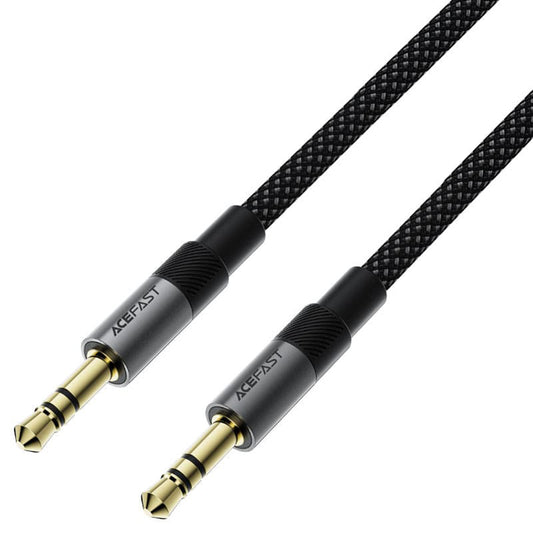 Audio kábel 3.5mm - 3.5mm Acefast J10, 1m, čierny