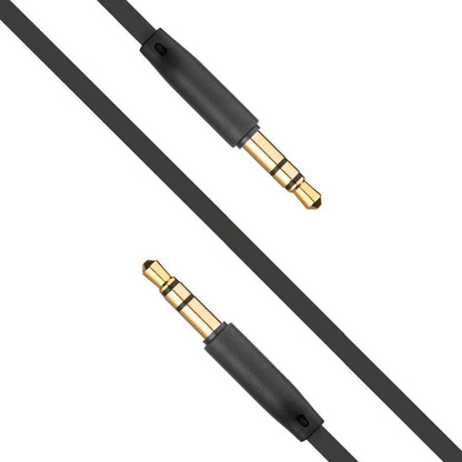 Audio kábel 3.5mm - 3.5mm Fixed, 1m, Čierny