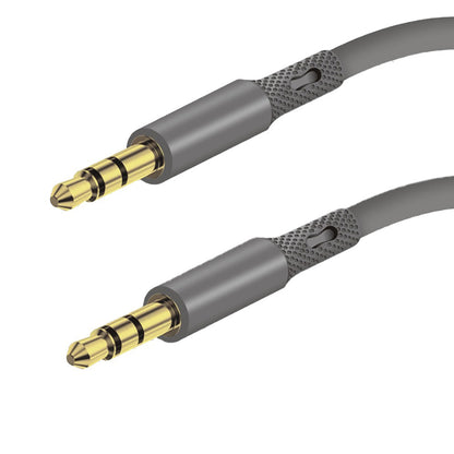Audio Cable 3.5mm - 3.5mm Techsuit AC3 SoundFlex, 1m, Grey
